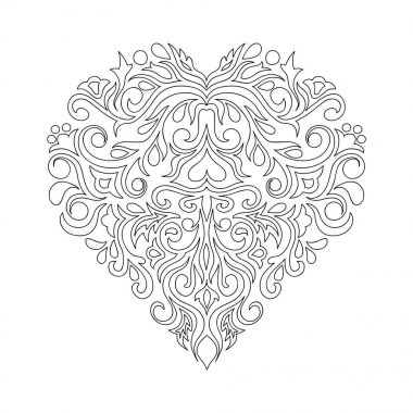 damask heart