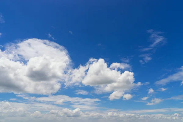 Paysage Nuageux Abstrait Ciel Bleu Pour Arrière Plan Peut Utiliser — Photo