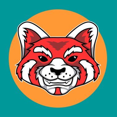 Kırmızı panda logo başlığı