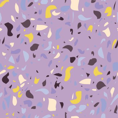 Terrazzo seamless modeli kümesi. Mermer karo yüzey alanı.