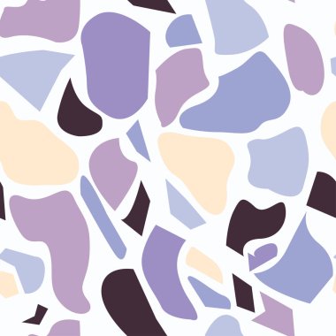 Terrazzo seamless modeli kümesi. Mermer karo yüzey alanı.