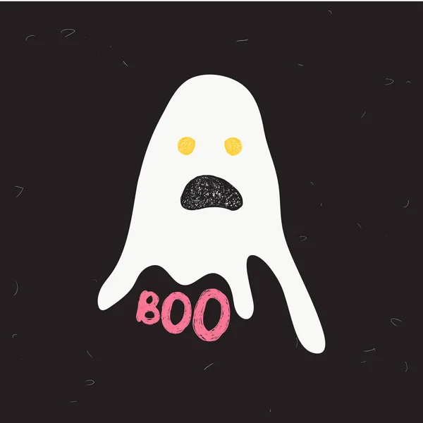 Vector Chost Boo —  Vetores de Stock