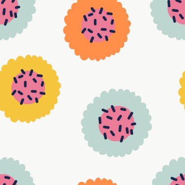 Vektör çizim kartı, elbiselere yazdırma. 