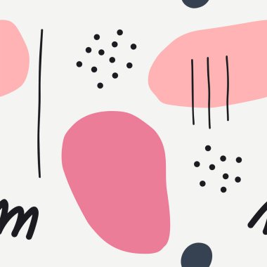 Öğeleri dışarı kesim ile Seamless Modeli. 