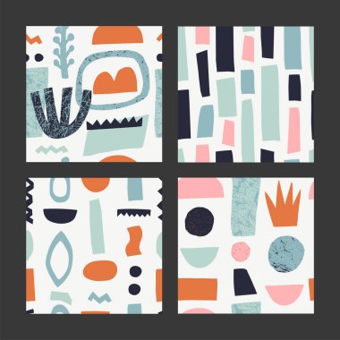 Soyut Dikişsiz desen ile ayarlayın. 