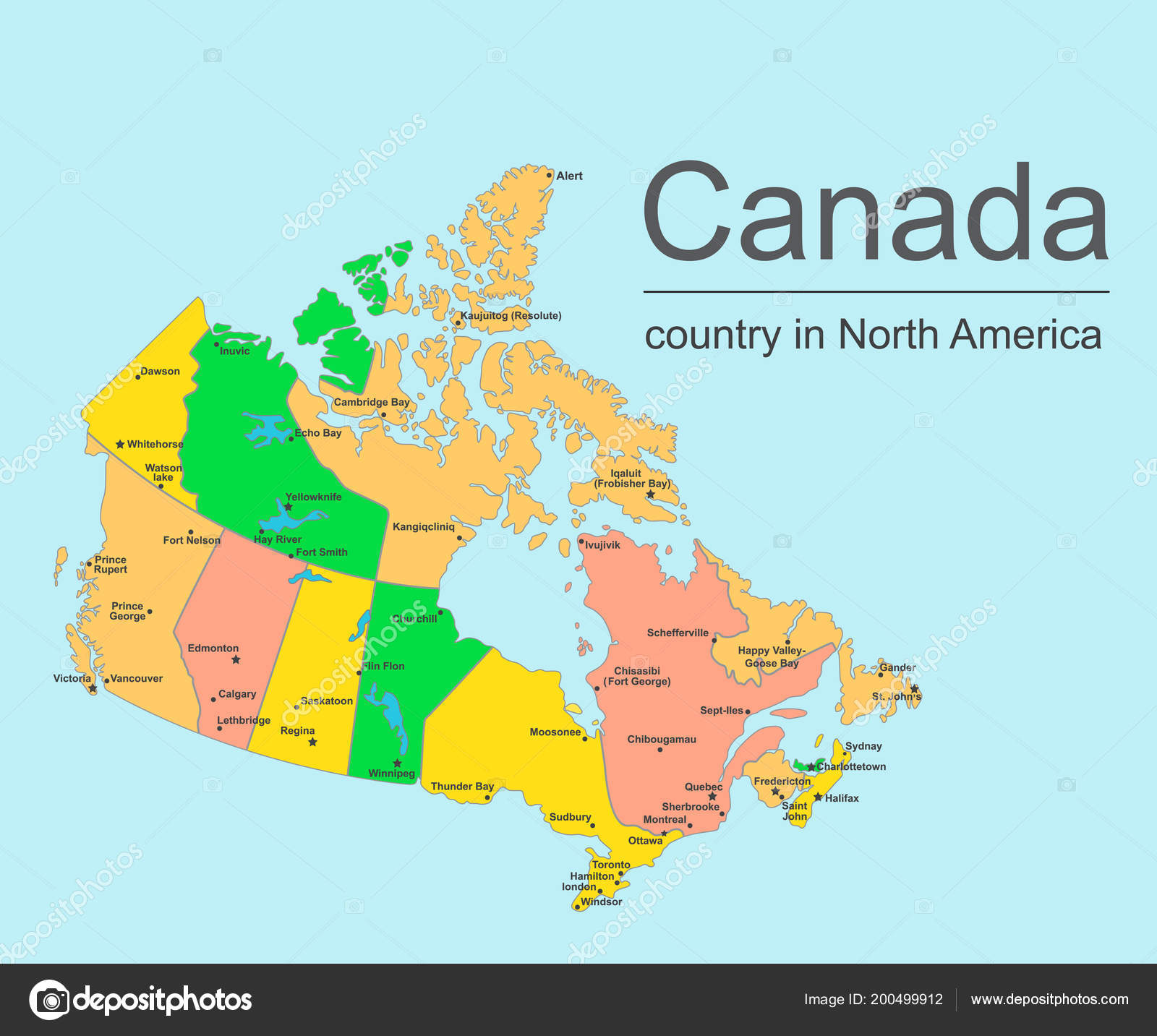  197 17 Sannheter du Ikke Visste om Canada Map Provinces And Capitals In 