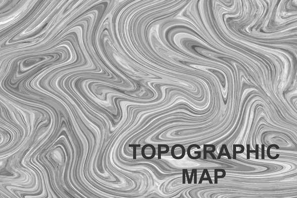 地形図輪郭の背景。標高を持つラインマップ。地理世界地形マップグリッド抽象イラスト. — ストックベクタ