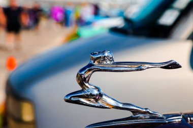 Daytona, Florida / ABD - 24 Kasım 2018: Buick Goddess 'ın 1934 Buick Serisi 60, Daytona Türkiye Koşu 2018.