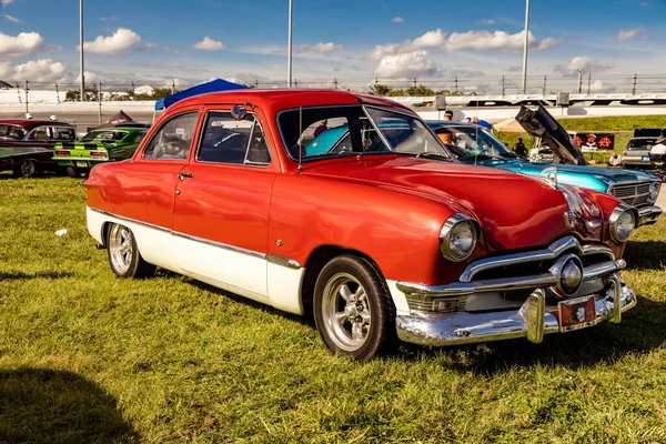 Daytona Floryda Stany Zjednoczone Listopada 2018 1950 Ford Custom Fall — Zdjęcie stockowe