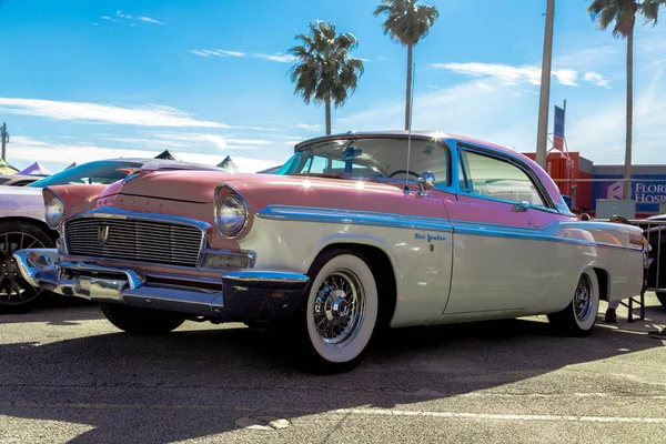 Daytona Florida Stati Uniti Novembre 2018 1956 Chrysler Newport All — Foto Stock