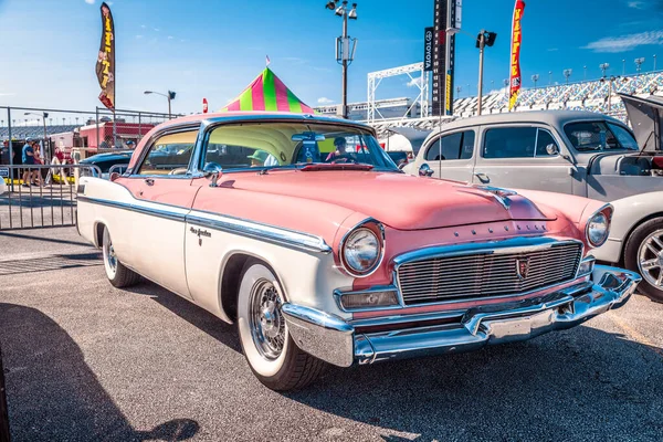 Daytona Florida Stati Uniti Novembre 2018 1956 Chrysler Newport All — Foto Stock