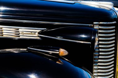 Daytona, Florida / ABD - 24 Kasım 2018: 1937 Buick 8, Daytona Türkiye Koşu 2018.