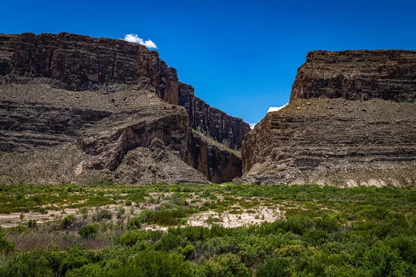 Cañón Santa Elena Río Grande Parque Nacional Big Bend Texas — Foto de Stock