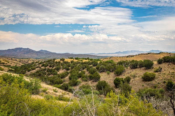 Santa Rita Bergen Cirka Miles Sydost Tucson Arizona Hem Till — Stockfoto