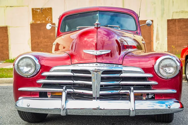 Jesup Március 2018 Close View 1948 Chevrolet Stylemaster Town Sedan — Stock Fotó