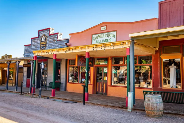 Tombstone Arizona Usa March 2019 Morning View Allen Street Famous Stock Picture