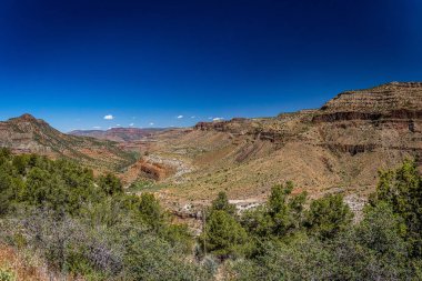 Salt River Canyon Wilderness, Amerika Birleşik Devletleri 60. Otoyol tarafından ikiye bölünmüş Globe ve Show Low, Arizona arasında popüler bir yürüyüş ve kataloğu..