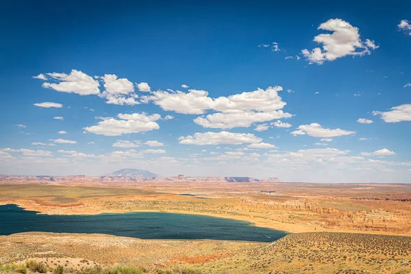 Wahweap Overlook Provides Views Lake Powell Page Arizona Southern Utah — Stock Photo, Image