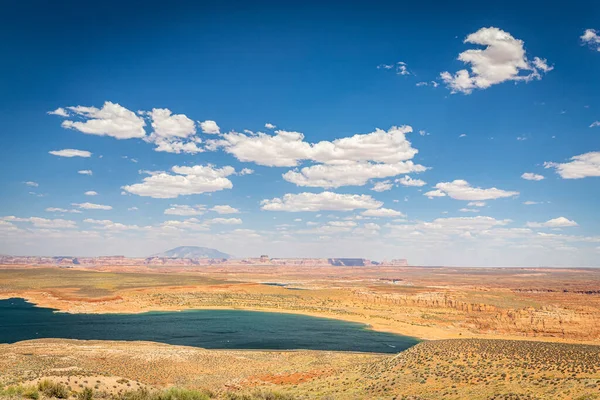 Der Wahweap Overlook Bietet Einen Blick Auf Den Lake Powell — Stockfoto