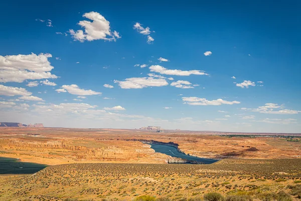 Wahweap Overlook Provides Views Lake Powell Page Arizona Southern Utah — Stock Photo, Image