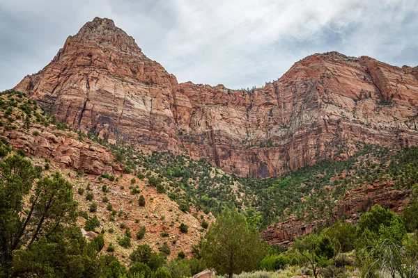 The Watchman Trail is a three mile round trip trail ending at the Watchman Overlook in Zion National Park in Utah.