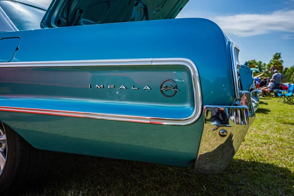 Savannah Eua Abril 2018 1964 Chevrolet Impala Coupé Hardtop Uma — Fotografia de Stock