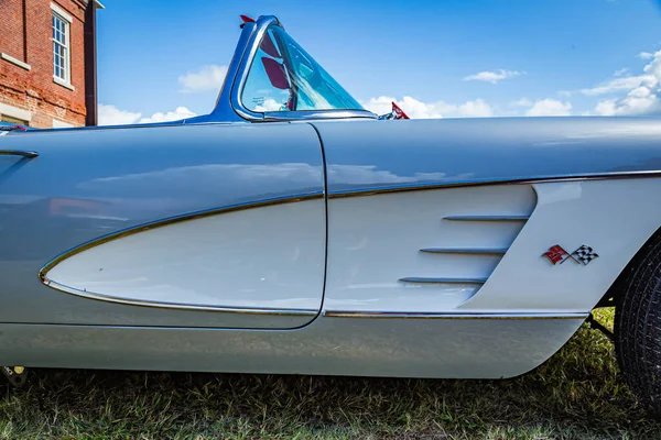 Фернандина Бич Штат Флорида Сша Сентября 2018 Года 1960 Chevrolet — стоковое фото