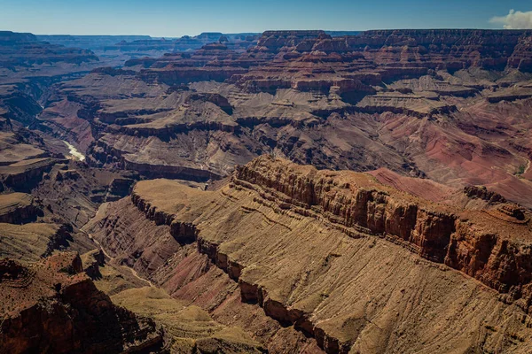 Θέα Από Navajo Point Grand Canyon Στην Αριζόνα Στο South — Φωτογραφία Αρχείου