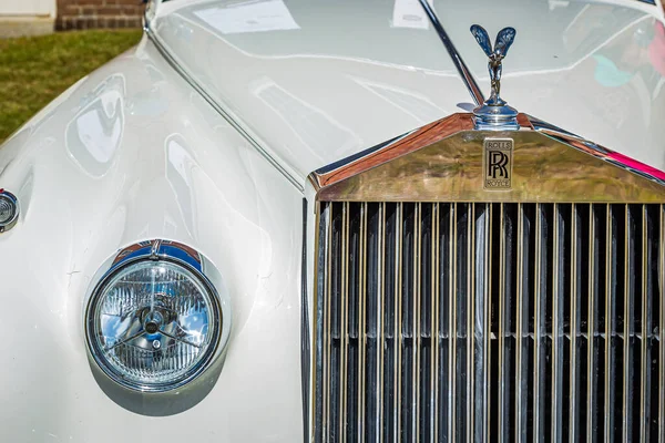 Fernandina Beach Usa September 2018 1959 Rolls Royce Silver Cloud — Stock Photo, Image