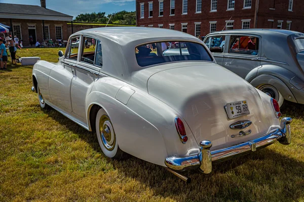 Fernandina Beach Usa September 2018 1959 Rolls Royce Silver Cloud — Stockfoto