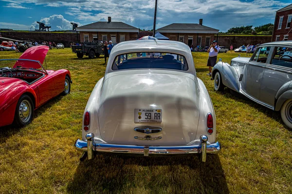 Fernandina Beach Usa September 2018 1959 Rolls Royce Silver Cloud — Stock Photo, Image