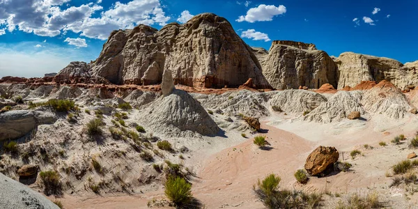 Toadstool Trail Leads Area Hoodoos Balanced Rock Formations Created Centuries — Stock Photo, Image