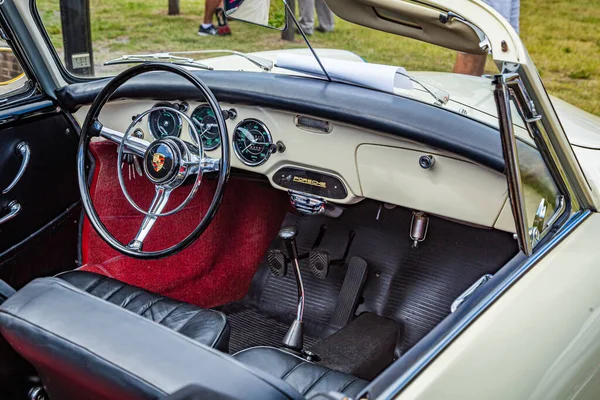 Fernandina Beach Usa Setembro 2018 1960 Porsche 356B Cabriolet Uma — Fotografia de Stock