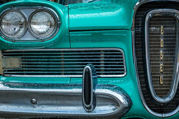 New Smyrna Beach Agosto 2017 1958 Ford Edsel Pacer Canal — Fotografia de Stock