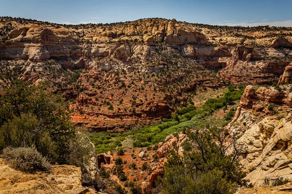 Vistas Desierto Cañón Ranura Largo Famosa Ruta Estatal — Foto de Stock