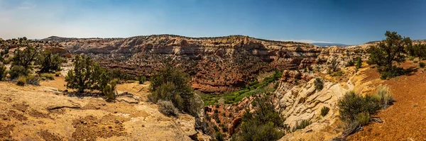 Desert Slot Canyon Views Utah Famous Scenic State Route — Photo