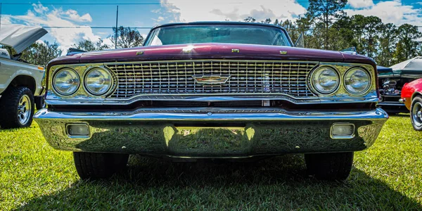 Waynesville Ottobre 2017 1963 Ford Galaxie 500 Una Fiera Automobilistica — Foto Stock