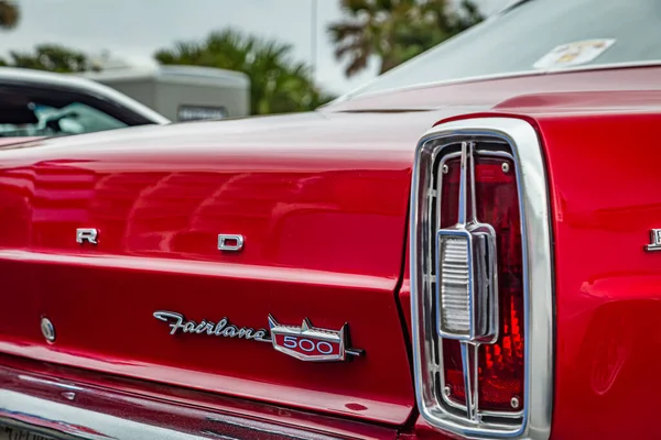 Tybee Island Usa Października 2017 1966 Ford Fairlane 500 Lokalnym — Zdjęcie stockowe