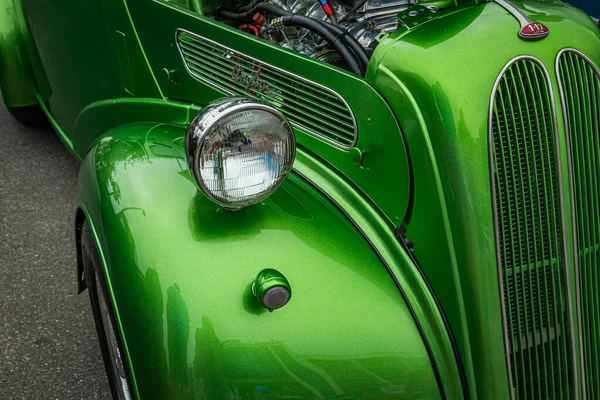 Tybee Island Usa Outubro 2017 1948 Ford Anglia Uma Feira — Fotografia de Stock