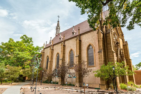 Santa Usa September 2016 Historic Loretto Chapel Located Downtown Santa — Stock Photo, Image