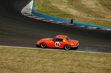 Çoğu, Çek Cumhuriyeti - 08 31 2025: Yarış arabaları için Avrupa Kupası