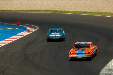 Çoğu, Çek Cumhuriyeti - 08 31 2025: Yarış arabaları için Avrupa Kupası