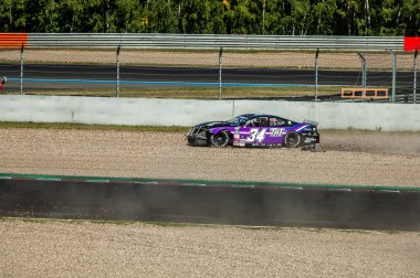 Çoğu, Çek Cumhuriyeti - 08 31 2025: Yarış arabaları için Avrupa Kupası