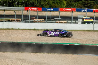 Çoğu, Çek Cumhuriyeti - 08 31 2025: Yarış arabaları için Avrupa Kupası