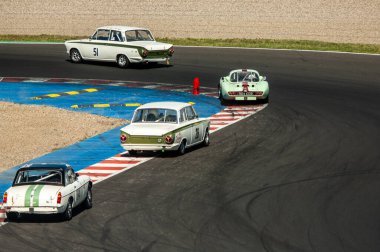 Çoğu, Çek Cumhuriyeti - 08 31 2025: Yarış arabaları için Avrupa Kupası