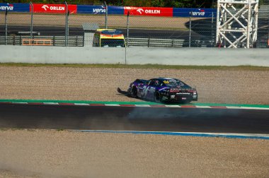 Çoğu, Çek Cumhuriyeti - 08 31 2025: Yarış arabaları için Avrupa Kupası