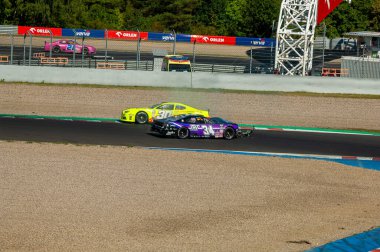 Çoğu, Çek Cumhuriyeti - 08 31 2025: Yarış arabaları için Avrupa Kupası