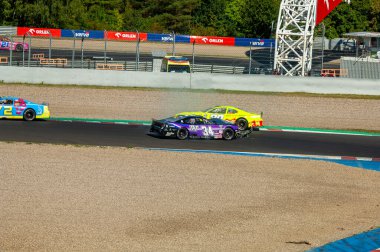 Çoğu, Çek Cumhuriyeti - 08 31 2025: Yarış arabaları için Avrupa Kupası