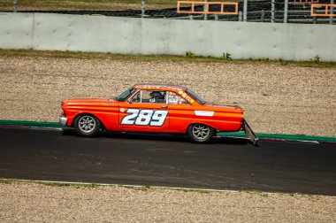 Çoğu, Çek Cumhuriyeti - 08 31 2025: Yarış arabaları için Avrupa Kupası