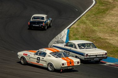 Çoğu, Çek Cumhuriyeti - 08 31 2025: Yarış arabaları için Avrupa Kupası